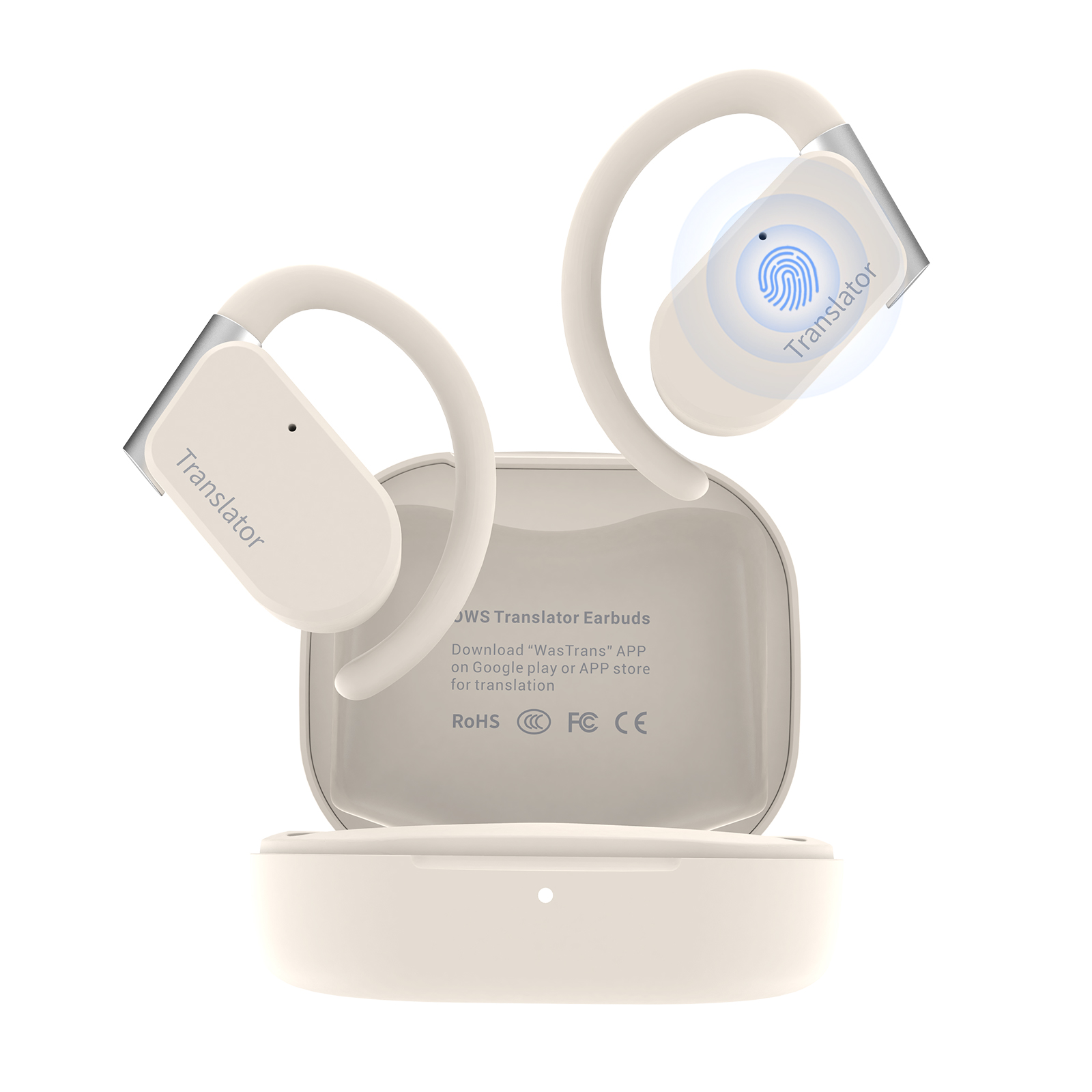 Portable Translator Device - سماعات أذن مترجم Wooask M9، سماعات