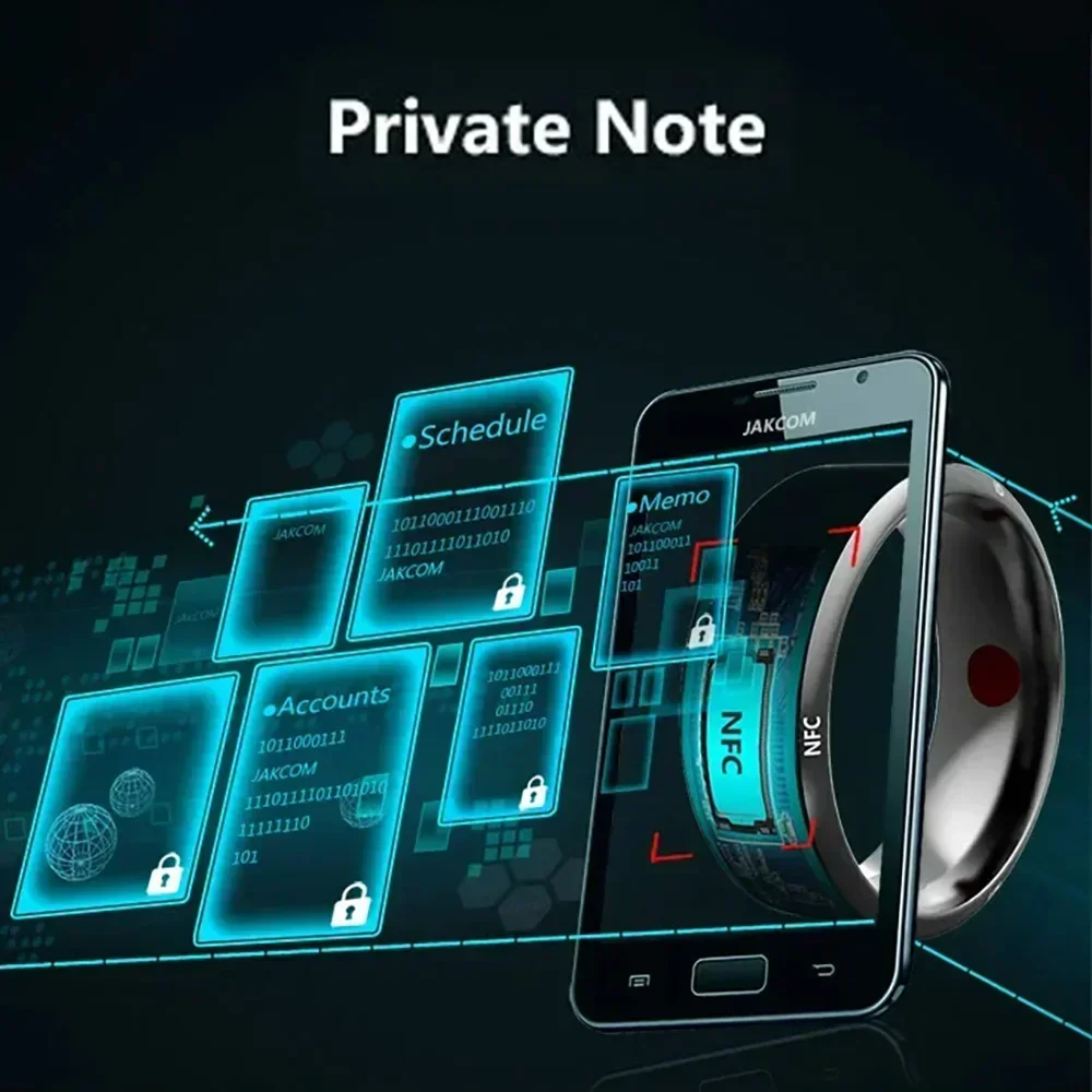 موضة NFC التحكم الذكية حلقة جد - مراجعة Nfc Tag Programmable وسعره