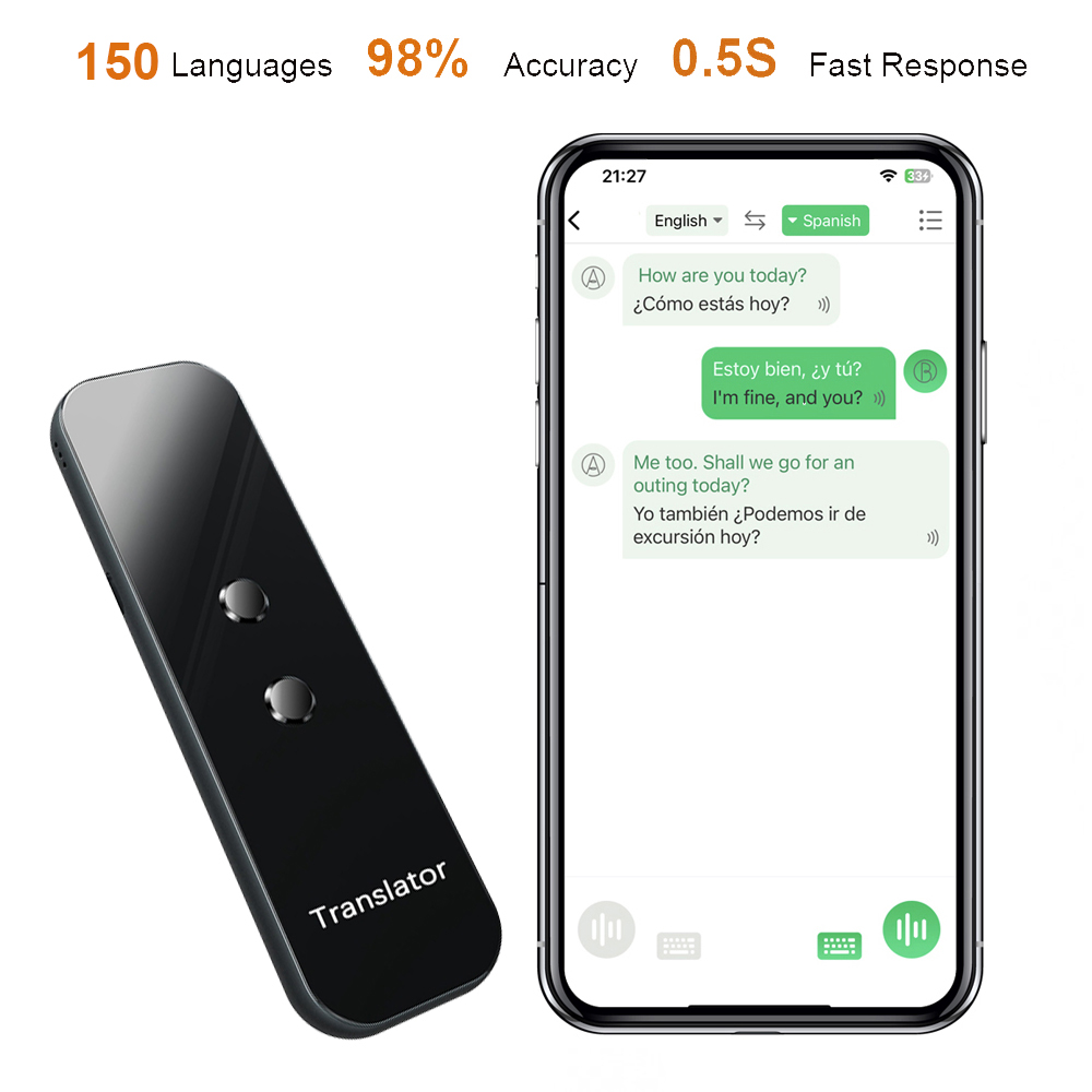 جهاز ترجمة فورية لغات متعددة،  - مراجعة Portable Translator Device وسعره
