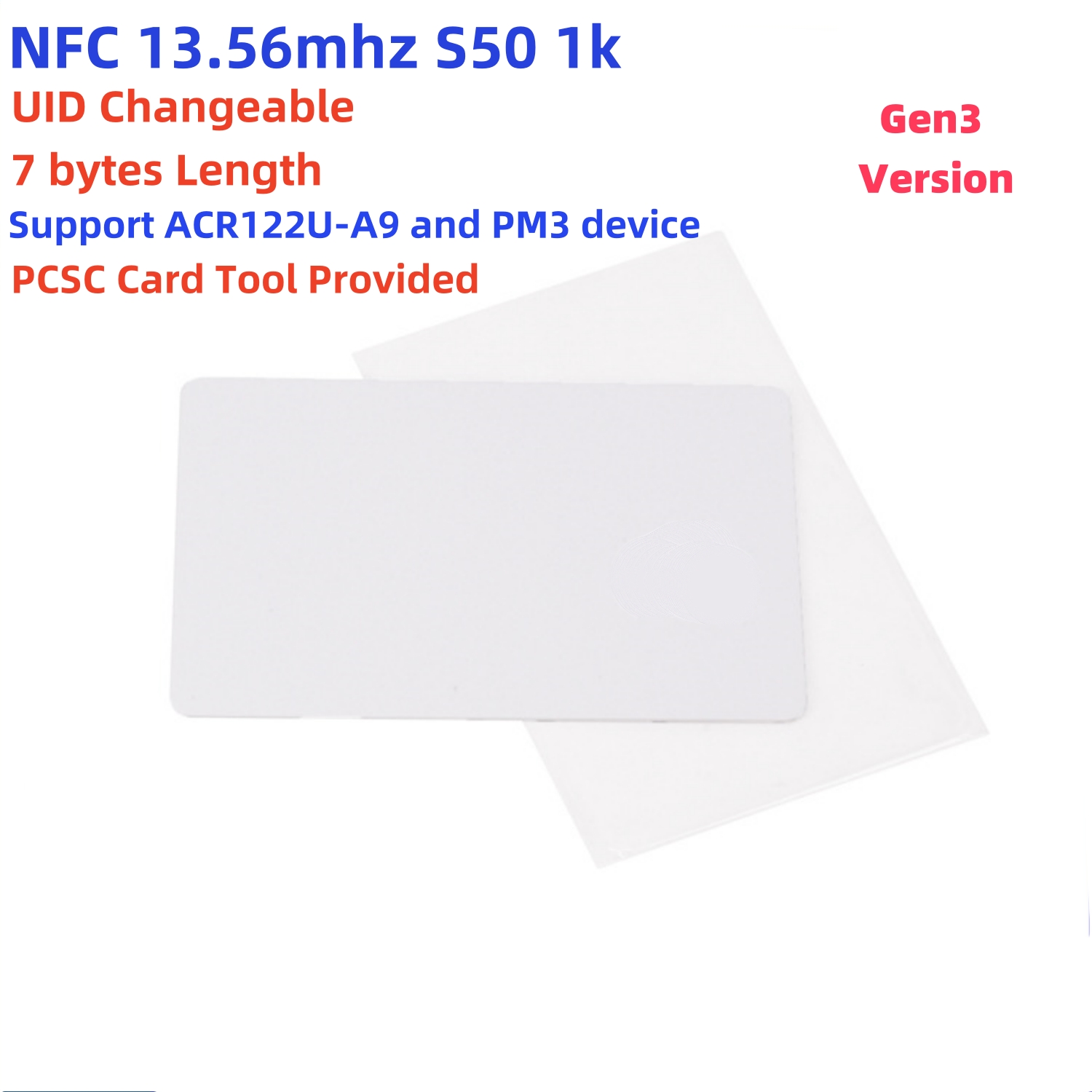 NFC RFID 13.56Mhz S50 1k مع 0  - مراجعة Nfc Tag Programmable وسعره