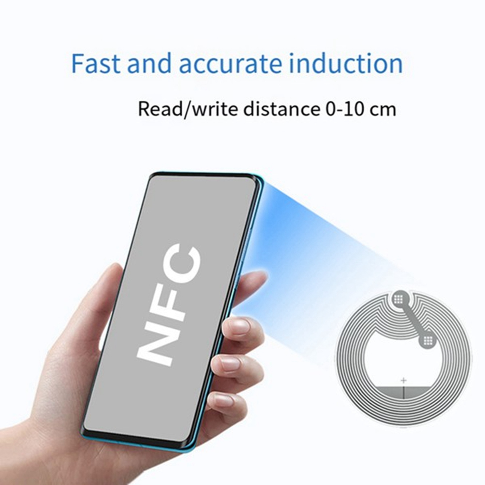 500 قطعة ملصق NFC Ntag213 Nfc  - مراجعة Nfc Tag Programmable وسعره