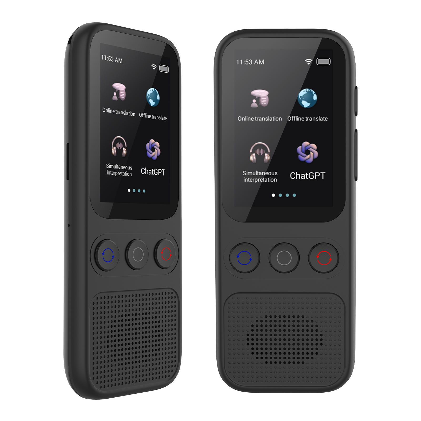 جهاز مترجم AI للغة S80 مع 138  - مراجعة Portable Translator Device وسعره