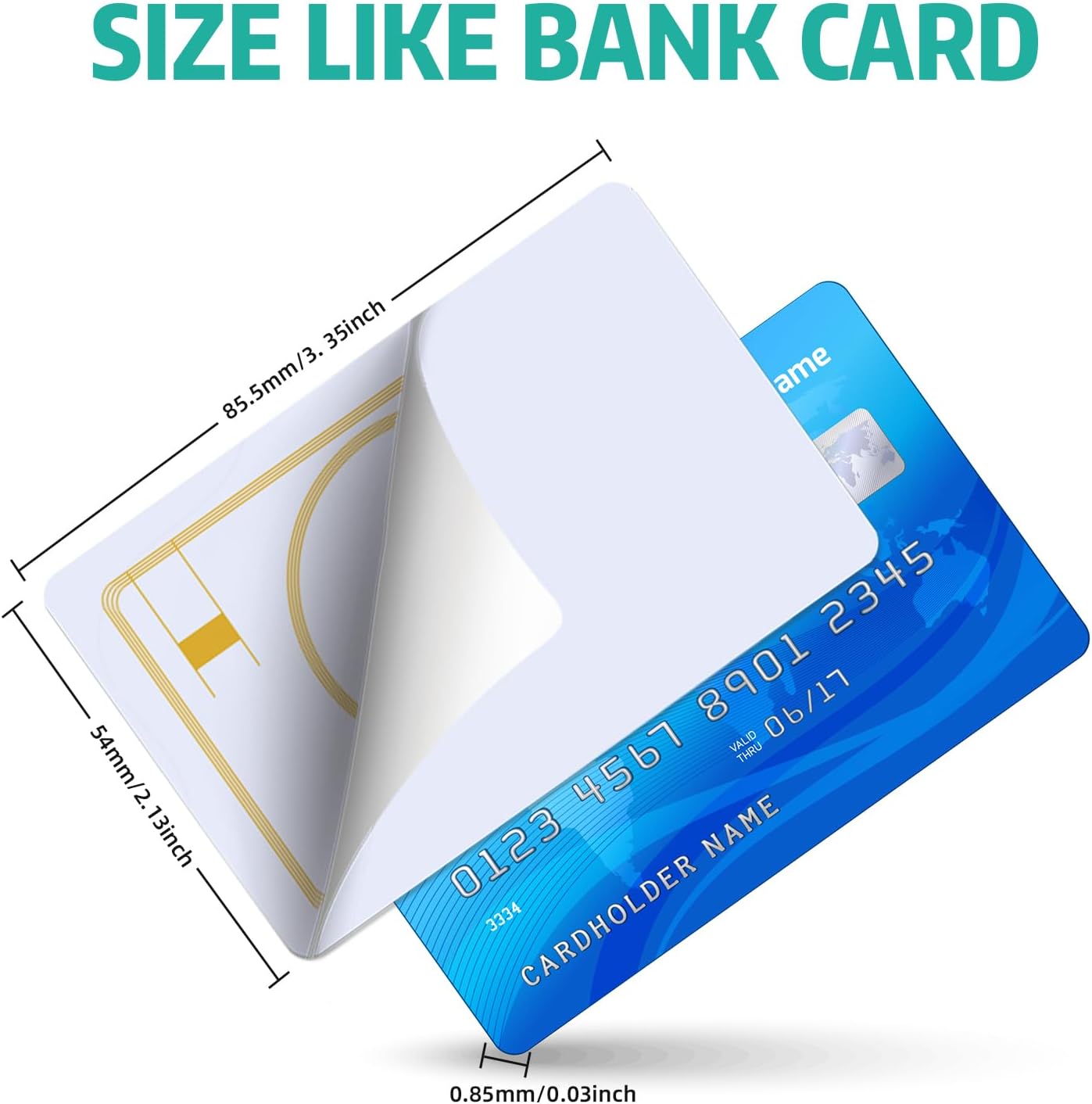 2-20 قطعة من بطاقات NFC الفارغ - مراجعة Nfc Tag Programmable وسعره