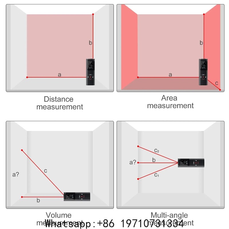 جهاز قياس المسافة بالليزر الذك - مراجعة Laser Distance Measure وسعره