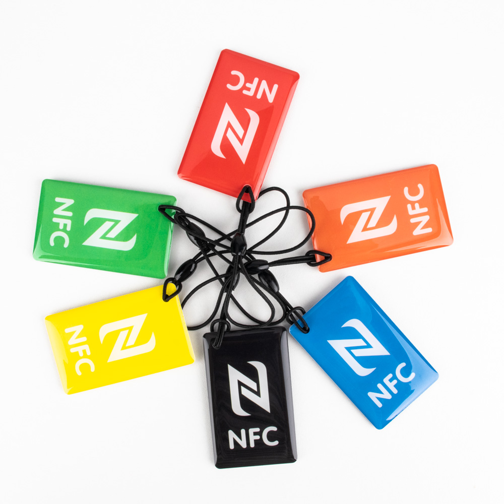 6 قطعة مستطيلة 13.56 ميجا هرتز - مراجعة Nfc Tag Programmable وسعره